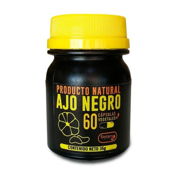 Ajo Negro en capsulas
