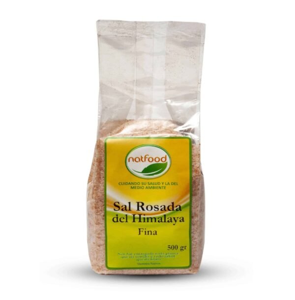Sal Rosada Fina Del Himalaya 500 gr