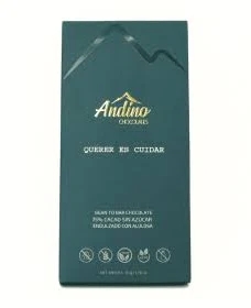 Andino Querer es cuidar 75% Cacao 50 gr
