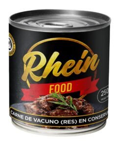 Rhein Food Carne de vacuno (res) en conserva 250 gr