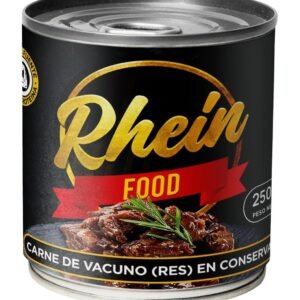 Rhein Food Carne de vacuno (res) en conserva 250 gr