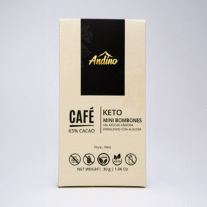 Andino Cafe Keto mini bombones 65% Cacao 30 gr