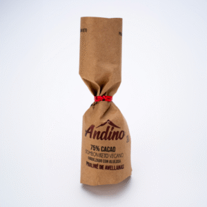 Chocoteja Keto Andino 75% AVELLANA CRUNCHY Alulosa Sin Azúcar 30g.