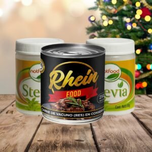 Oferta - Carne de Vacuno en lata + Stevia
