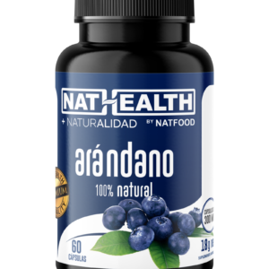 Arándanos 300 mg 60 cápsulas Natheatlh