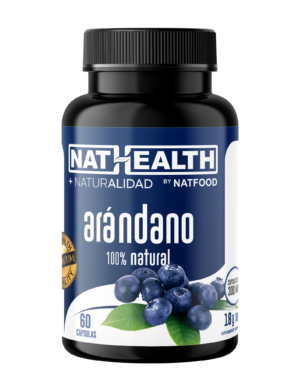Arándanos 300 mg  60 cápsulas Natheatlh