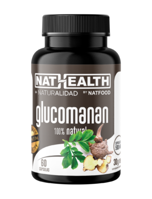 Glucomanan 500 mg 60 capsulas Nathealth