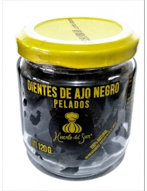 Dientes de Ajo Negro Huerto del Sur 120 Gr 2 black garlic cloves