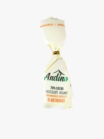 Chocoteja Andino 75% ALMENDRA DÁTILES Alulosa Sin Azúcar 30g. 1 chcotejalamendra
